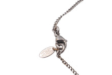 Load image into Gallery viewer, CHANEL シャネル ネックレス ペンダント チョーカー ココマーク ラインストーン シルバー 09V 美品 中古 55518