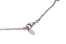Load image into Gallery viewer, CHANEL シャネル ネックレス ペンダント チョーカー ココマーク ラインストーン シルバー 09V 美品 中古 55518
