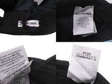 Load image into Gallery viewer, 新品未使用 BALENCIAGA バレンシアガ WFP キャップ ローキャップ ブラック サイズ L 22092 中古 55533