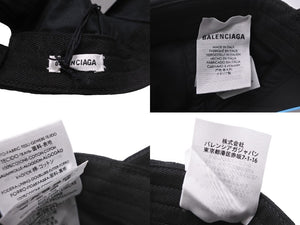 新品未使用 BALENCIAGA バレンシアガ WFP キャップ ローキャップ ブラック サイズ L 22092 中古 55533