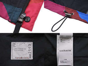 極美品 Sacai サカイ ジャケット カウズ パッカブル ブルゾン 21AW マルチカラー サイズ2 ポリエステル 21-02563M 中古 55536