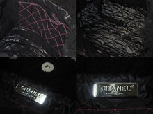 Load image into Gallery viewer, 極美品 CHANEL シャネル ココネージュ ココマーク 2WAY チェーン トートバッグ 28番台 ブラック ピンク パイル 中古 55540