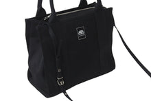 Load image into Gallery viewer, BALENCIAGA バレンシアガ トートバッグ トレードS ブラック 620884 2WAY コットンキャンバス シルバー金具 美品 中古 5555