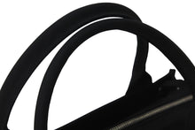 Load image into Gallery viewer, BALENCIAGA バレンシアガ トートバッグ トレードS ブラック 620884 2WAY コットンキャンバス シルバー金具 美品 中古 5555