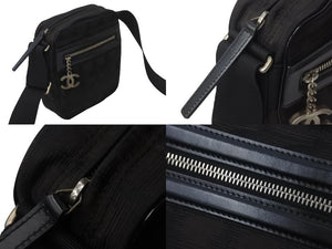 CHANEL シャネル ニュートラベルライン ショルダーバッグ 10番台 ココマーク ロゴ 斜め掛け シルバー金具 ブラウン 美品 中古 55551