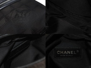 CHANEL シャネル ニュートラベルライン ショルダーバッグ 10番台 ココマーク ロゴ 斜め掛け シルバー金具 ブラウン 美品 中古 55551