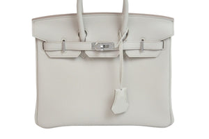 新品未使用 HERMES エルメス ハンドバッグ バーキン25 ベトン ベトン シルバー金具 トゴ B刻印 中古 55558