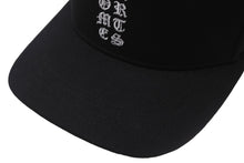 Load image into Gallery viewer, CHROME HEARTS クロムハーツ Vertical Logo Hat ベースボールキャップ キャップ シルバー ブラック 美品 中古 55561