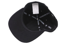 Load image into Gallery viewer, CHROME HEARTS クロムハーツ Vertical Logo Hat ベースボールキャップ キャップ シルバー ブラック 美品 中古 55561