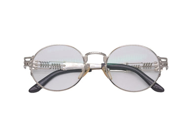 極美品 Jean Paul GAULTIER ジャンポール ゴルチェ サングラス シルバー 56-6106 中古 55563 
