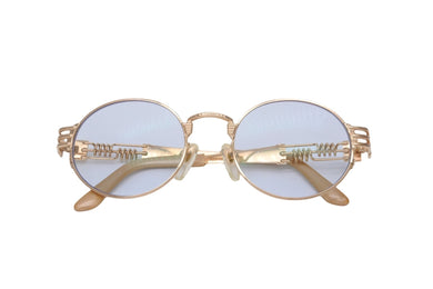 極美品 Jean Paul GAULTIER ジャンポール ゴルチェサングラス 56-6106 ゴールド 中古 55564 