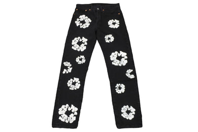 Denim Tears デニムティアーズ Levi's リーバイス デニムパンツ コットンリースジーンズ 501 ブラック サイズ 31 美品 中古 55566