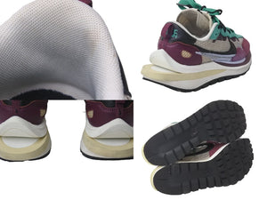 NIKE ナイキ サカイ サカイ SACAI VAPOR WAFFLE 2020 ストリング ブラック ヴィラン レッド 26CM DD3035-200 美品 中古 55609 