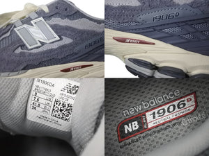 極美品 NEW BALANCE ニューバランス スニーカー 1906 Dワイズ PROTECTION PACK グレー サイズ26CM M1906DA 中古 55610
