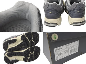 極美品 NEW BALANCE ニューバランス スニーカー 1906 Dワイズ PROTECTION PACK グレー サイズ26CM M1906DA 中古 55610
