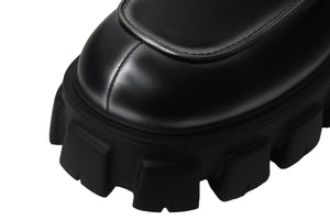 以前同様 PRADA プラダ モノリス ブラッシュドレザー レースアップサンダル 2EE356_3LMH_F0I89 サイズ6 中古 55611 