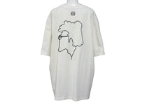 Load image into Gallery viewer, LOEWE ロエベ 21年 レター エンブロイダリー 半袖Ｔシャツ トップス H526Y22J24 ホワイト サイズL 良品 中古 55619