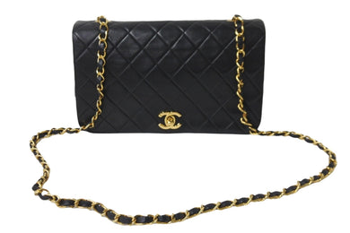 CHANEL シャネル ショルダーバッグ マトラッセ 23 シングルフラップ チェーンショルダーバッグ 1番台 ゴールド金具 美品 中古 55633