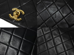 CHANEL シャネル ショルダーバッグ マトラッセ 23 シングルフラップ チェーンショルダーバッグ 1番台 ゴールド金具 美品 中古 55633