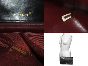 CHANEL シャネル ショルダーバッグ マトラッセ 23 シングルフラップ チェーンショルダーバッグ 1番台 ゴールド金具 美品 中古 55633