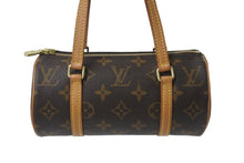 Load image into Gallery viewer, LOUIS VUITTON ルイ・ヴィトン ハンドバッグ ミニパピヨン19 モノグラム ブラウン M51389 ゴールド金具 美品 中古 55641