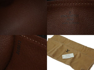 LOUIS VUITTON ルイ・ヴィトン ハンドバッグ ミニパピヨン19 モノグラム ブラウン M51389 ゴールド金具 美品 中古 55641