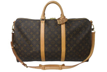 Load image into Gallery viewer, LOUIS VUITTON ルイヴィトン ボストンバッグ キーポル・バンドリエール 50 モノグラム M41416 ゴールド金具 美品 中古 55642