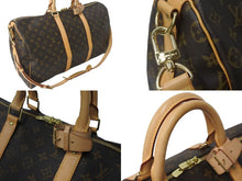 Load image into Gallery viewer, LOUIS VUITTON ルイヴィトン ボストンバッグ キーポル・バンドリエール 50 モノグラム M41416 ゴールド金具 美品 中古 55642