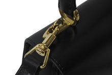 Load image into Gallery viewer, GUCCI グッチ ショルダーバッグ 2WAY レディロック ブラック ボックスカーフ 000 46 0210 ゴールド金具 美品 中古 55647