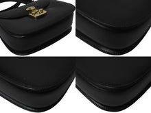 Load image into Gallery viewer, GUCCI グッチ ショルダーバッグ 2WAY レディロック ブラック ボックスカーフ 000 46 0210 ゴールド金具 美品 中古 55647