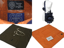 Load image into Gallery viewer, 極美品 PORTER × 村上隆 コラボ ヘルメットフラワーショルダーバッグ 2WAY フラワーストラップ ナイロン ネイビー 中古 55649