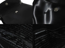 Load image into Gallery viewer, PRADA プラダ 2WAYバッグ クレオ ブラッシュドレザー ミニバッグ ホーボー 1BH188 ブラック シルバー金具 美品 中古 55655