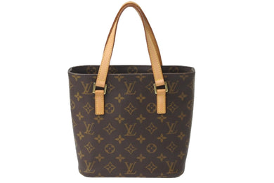 極美品 LOUIS VUITTON ルイヴィトン ハンドバッグ ヴァヴァンPM モノグラム M51172 ブラウン ゴールド金具 中古 55661