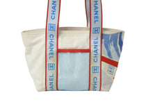 Load image into Gallery viewer, CHANEL シャネル ハンドバッグ サーフボード キーホルダー 10番台 2006年 コットンキャンバス スポーツライン 良品 中古 55678