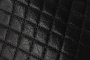 極美品 CHANEL シャネル ココボタン チェーンショルダーバッグ キルティング 27番台 カーフ ブラック シルバー金具 中古 55680
