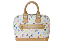 Load image into Gallery viewer, LOUIS VUITTON ルイヴィトン M92647 アルマ モノグラム マルチカラー ホワイト ハンドバッグ FL0043 中古 55688