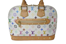 Load image into Gallery viewer, LOUIS VUITTON ルイヴィトン M92647 アルマ モノグラム マルチカラー ホワイト ハンドバッグ FL0043 中古 55688