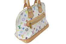 Load image into Gallery viewer, LOUIS VUITTON ルイヴィトン M92647 アルマ モノグラム マルチカラー ホワイト ハンドバッグ FL0043 中古 55688
