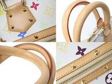 Load image into Gallery viewer, LOUIS VUITTON ルイヴィトン M92647 アルマ モノグラム マルチカラー ホワイト ハンドバッグ FL0043 中古 55688
