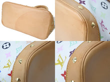 Load image into Gallery viewer, LOUIS VUITTON ルイヴィトン M92647 アルマ モノグラム マルチカラー ホワイト ハンドバッグ FL0043 中古 55688
