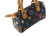 Load image into Gallery viewer, LOUIS VUITTON ルイヴィトン ハンドバッグ ミニスピーディ モノグラム 村上隆 マルチカラー M92644 ゴールド金具 美品 中古 55690