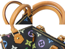 Load image into Gallery viewer, LOUIS VUITTON ルイヴィトン ハンドバッグ ミニスピーディ モノグラム 村上隆 マルチカラー M92644 ゴールド金具 美品 中古 55690