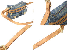 Load image into Gallery viewer, LOUIS VUITTON ルイヴィトン ショルダーバッグ バギーPM モノグラムデニム ブルー M95049 ゴールド金具 美品 中古 55692