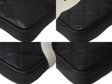 Load image into Gallery viewer, CHANEL シャネル ショルダーバッグ カンボンライン ココマーク ラムスキン A25178 ブラック シルバー金具 美品 中古 55694