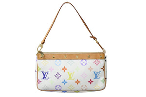 LOUIS VUITTON ルイヴィトン ハンドバッグ モノグラムマルチカラー ポシェットアクセソワール M92649 美品 中古 55703