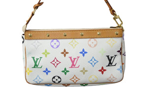 LOUIS VUITTON ルイヴィトン ハンドバッグ モノグラムマルチカラー ポシェットアクセソワール M92649 美品 中古 55703