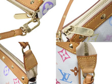 Load image into Gallery viewer, LOUIS VUITTON ルイヴィトン ハンドバッグ モノグラムマルチカラー ポシェットアクセソワール M92649 美品 中古 55703