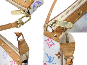 LOUIS VUITTON ルイヴィトン ハンドバッグ モノグラムマルチカラー ポシェットアクセソワール M92649 美品 中古 55703