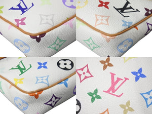 LOUIS VUITTON ルイヴィトン ハンドバッグ モノグラムマルチカラー ポシェットアクセソワール M92649 美品 中古 55703