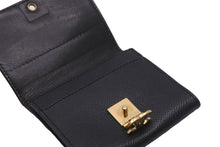 Load image into Gallery viewer, CHANEL シャネル コインケース キャビアスキン ブラック 5番台 カードポケット ゴールド金具 美品 中古 55705